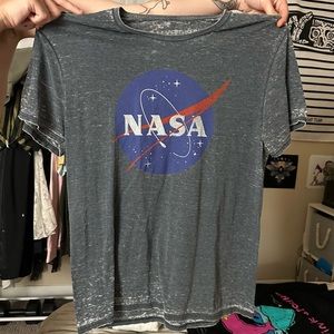 NASA Gray Graphic Tee